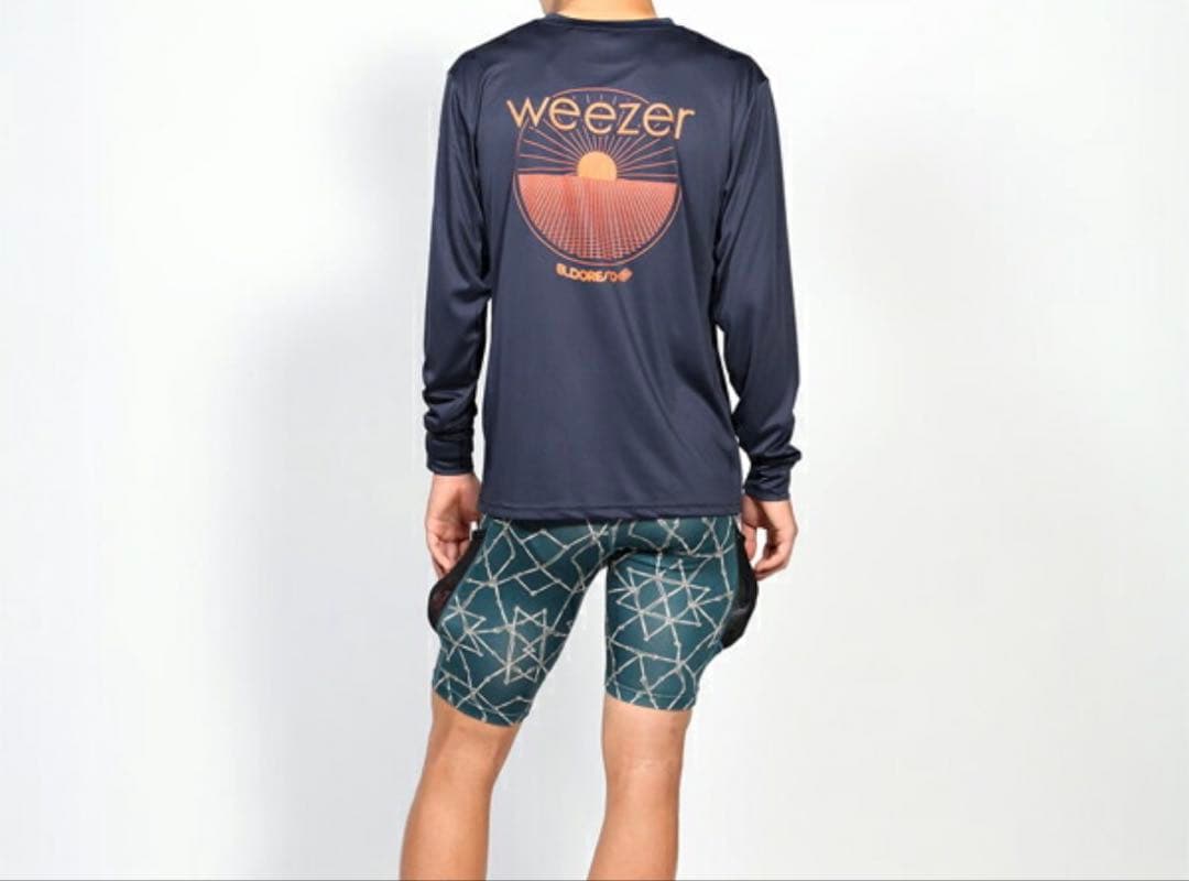 ELDORESO✰ランニングロングTシャツ✰Ｌサイズ✰ネイビー