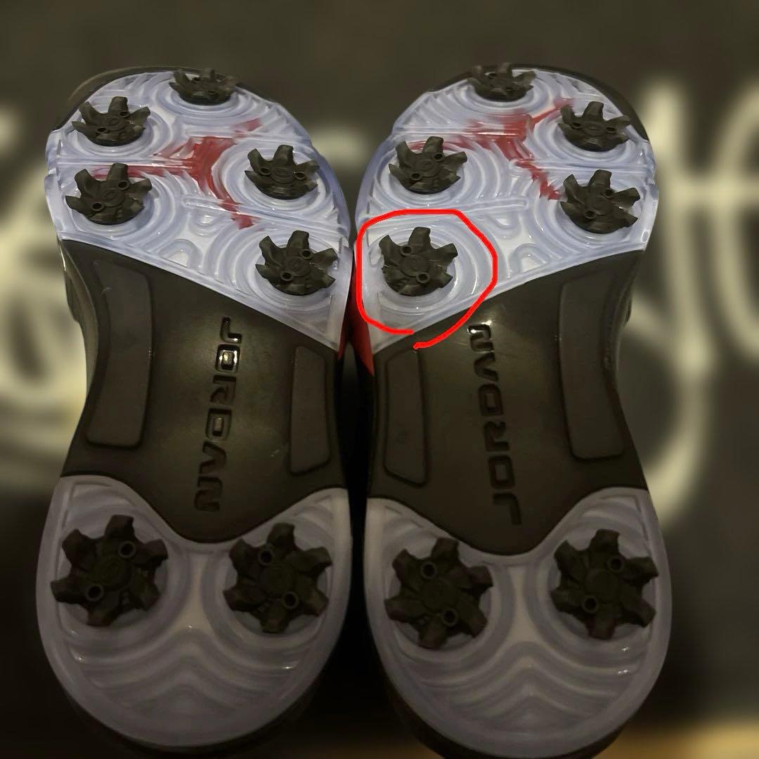 ナイキ エアジョーダン 5 ゴルフ ファイヤー レッド ホワイト