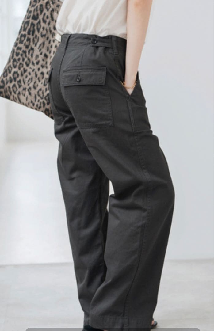 Spick & Span ルーズベイカーパンツ