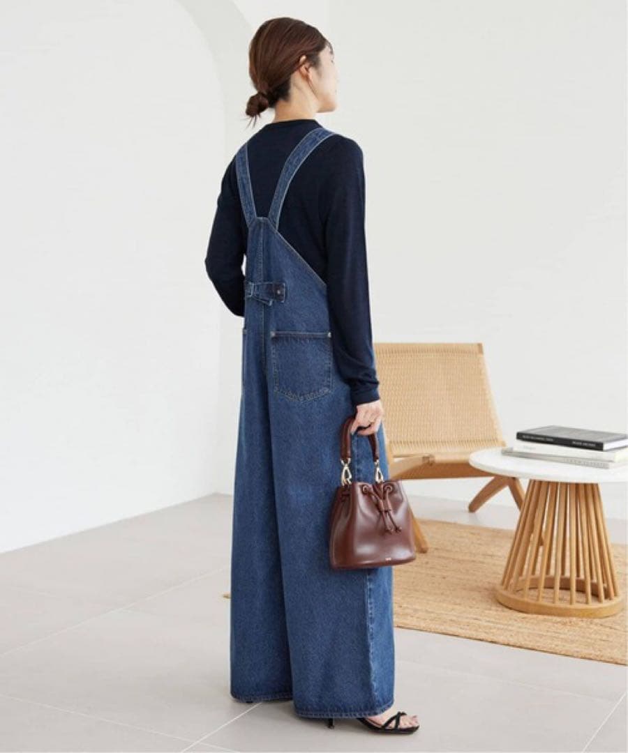 新品タグ付き◎SLOBE IENA バギーオーバーオール　36