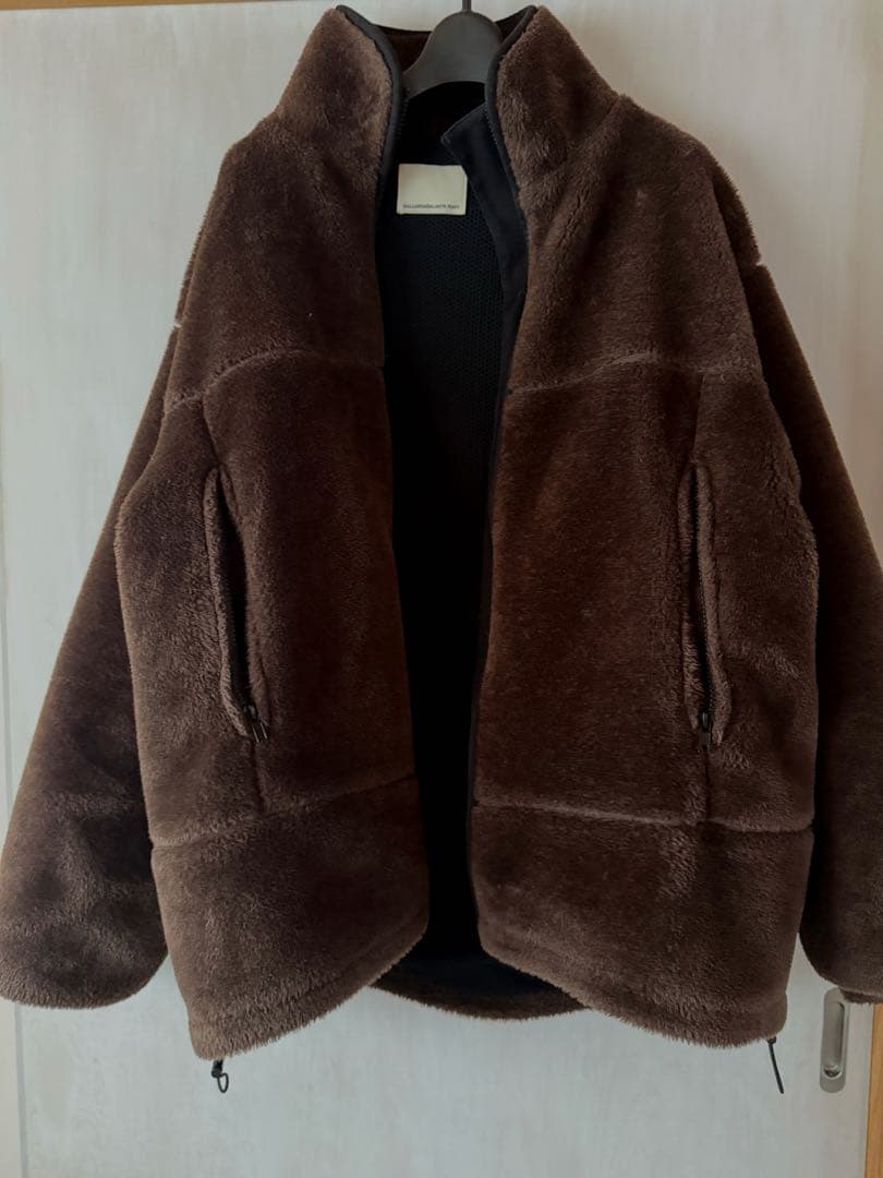 ブラウン ボアブルゾンGALLARDAGALANTE ガリャルダガランテ美品