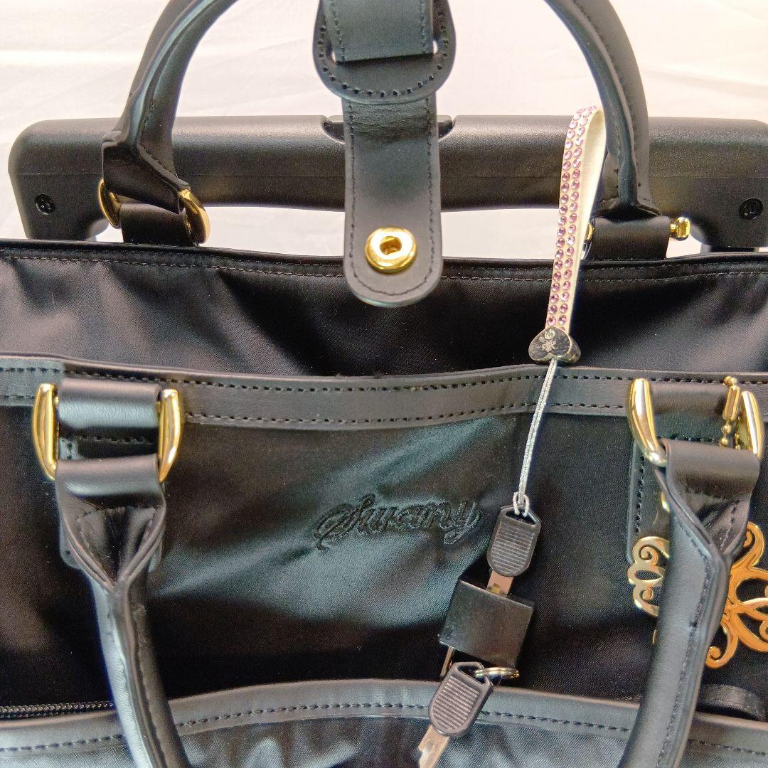 スワニーバッグ　キャリーバッグ D-595M18 近沢レース店コラボノワール