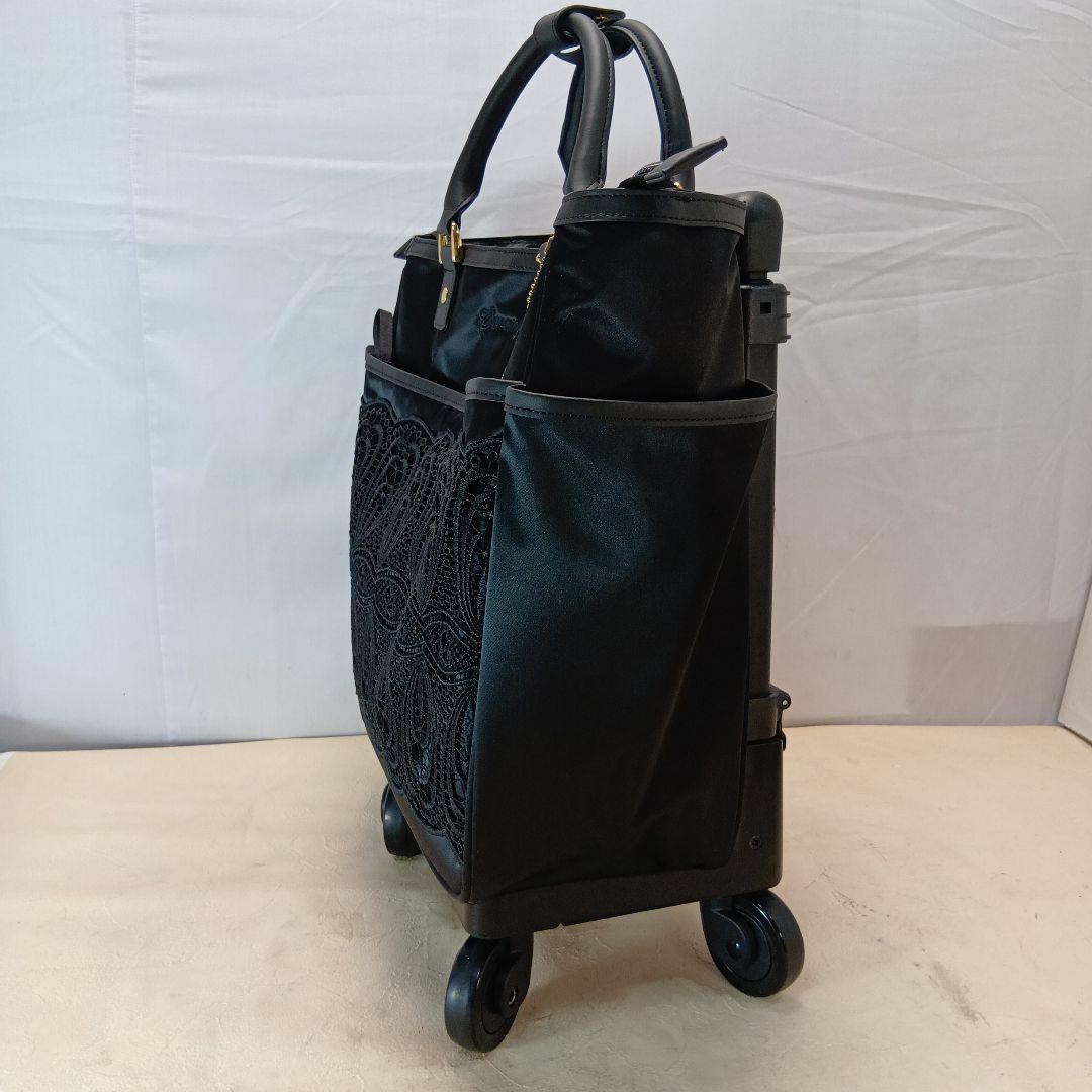スワニーバッグ　キャリーバッグ D-595M18 近沢レース店コラボノワール