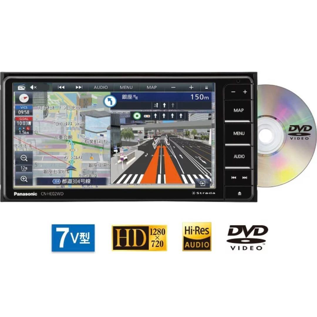 パナソニック カーナビ ガーニッシュ CN-HE02WD