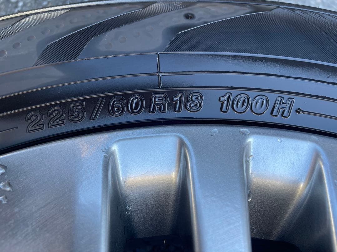 【美品】アルファード40系 Z 純正18インチ ホイール＋タイヤ ③