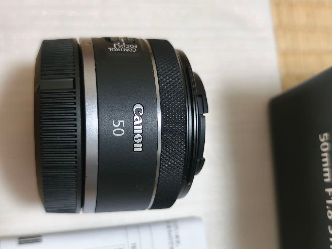 レンズ(単焦点) canon RF 50mm F1.8 STM