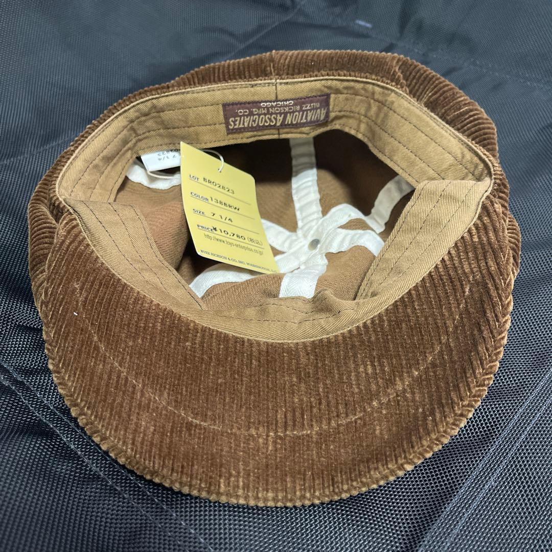 【タグ付き新品未使用】 バズリクソンズ CORDUROY CAP