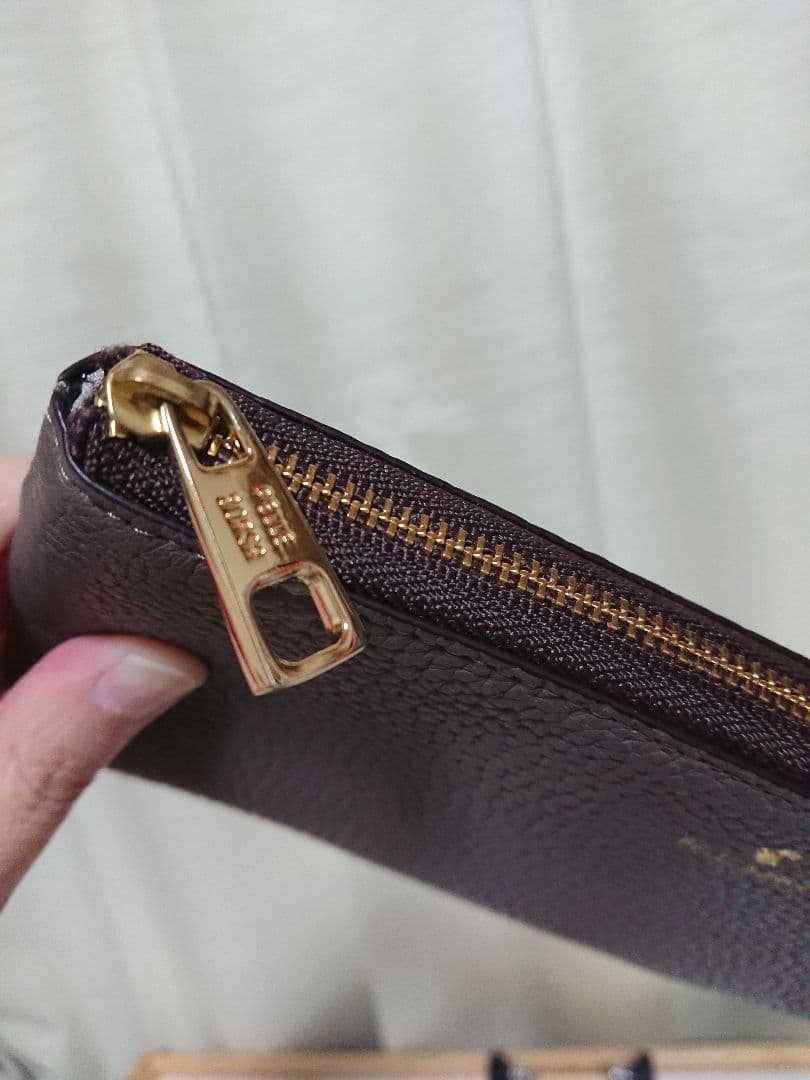 ペレボルサ レネットグッズ 薄型 長財布 スリムウォレット トープ