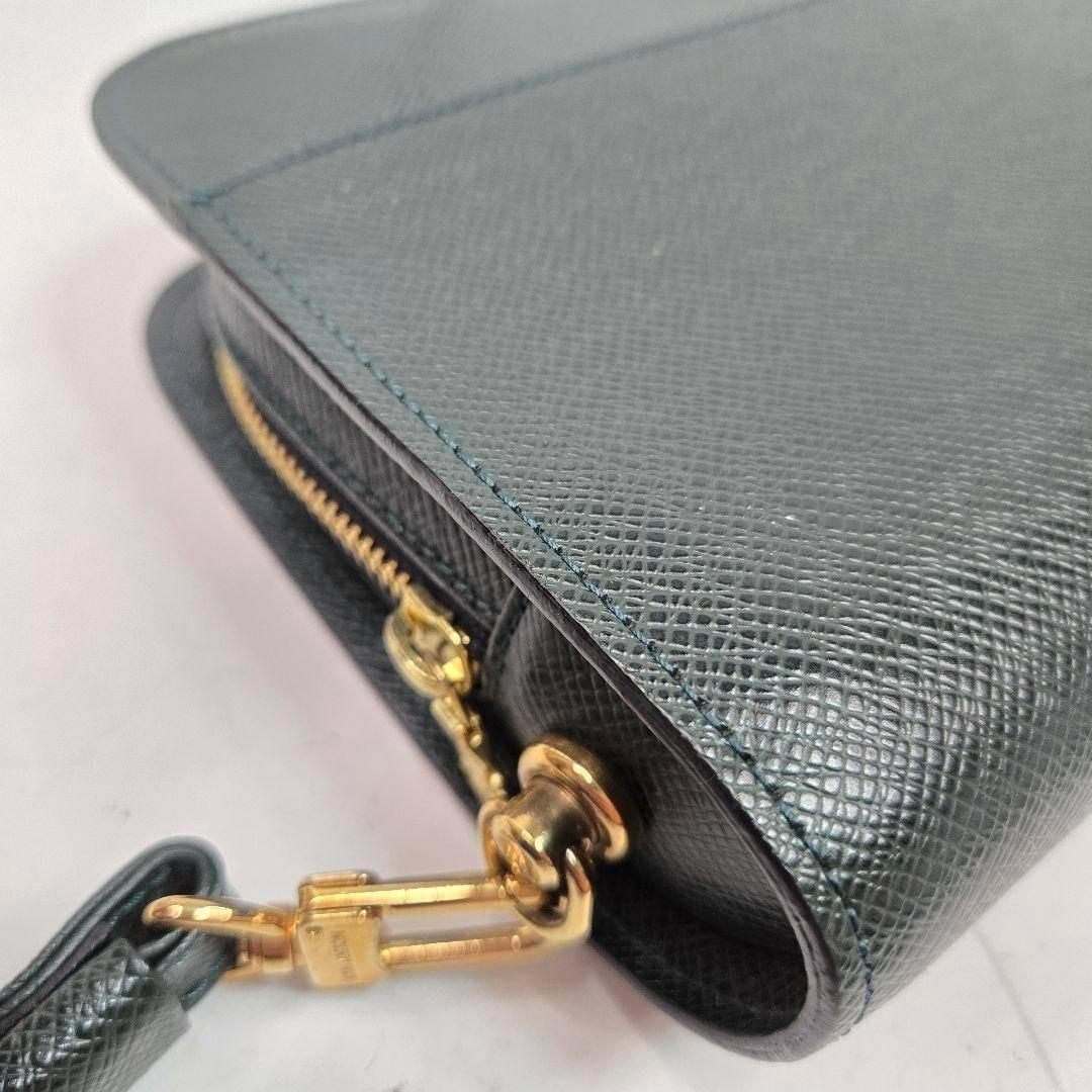 極美品 LOUIS VUITTON バイカル タイガレザー クラッチバッグ