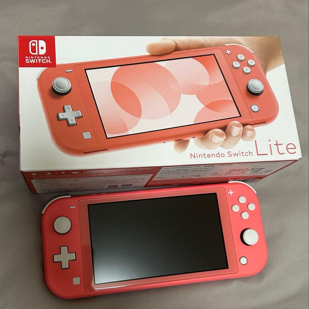 Nintendo Switch Lite ピンク 本体➕備品