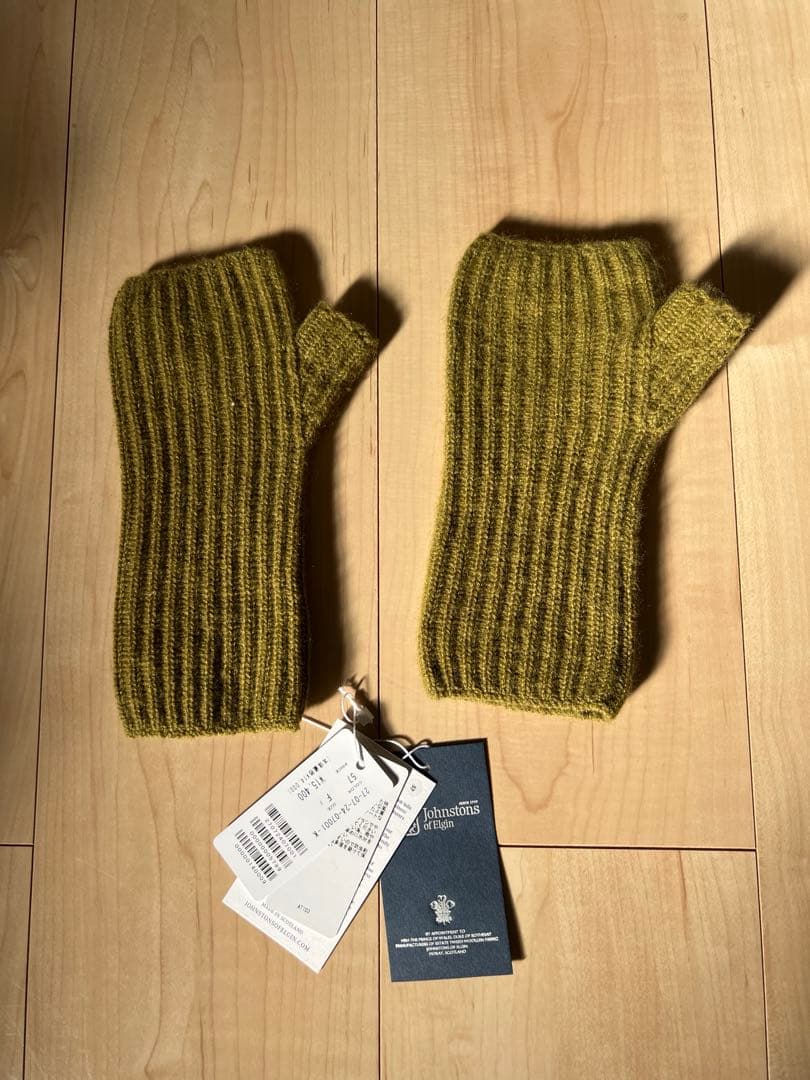 Johnstons カシミヤ フィン ガーレスグローブ