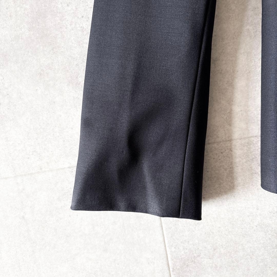 セオリーリュクス EXECUTIVE ノーカラーテーラードジャケット 38 黒