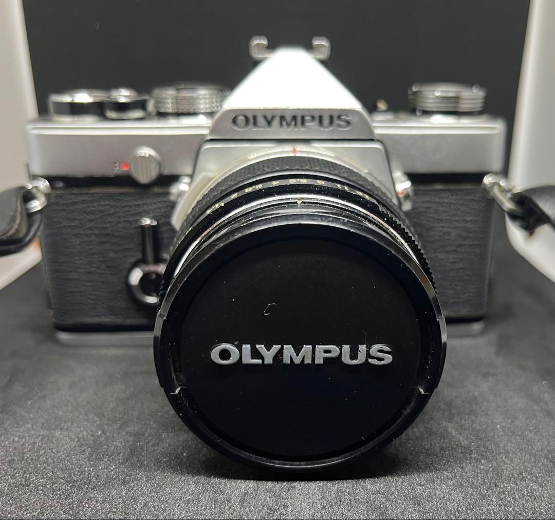 OLYMPUS OM-1 フィルム一眼＋レンズ他一式 ジャンク