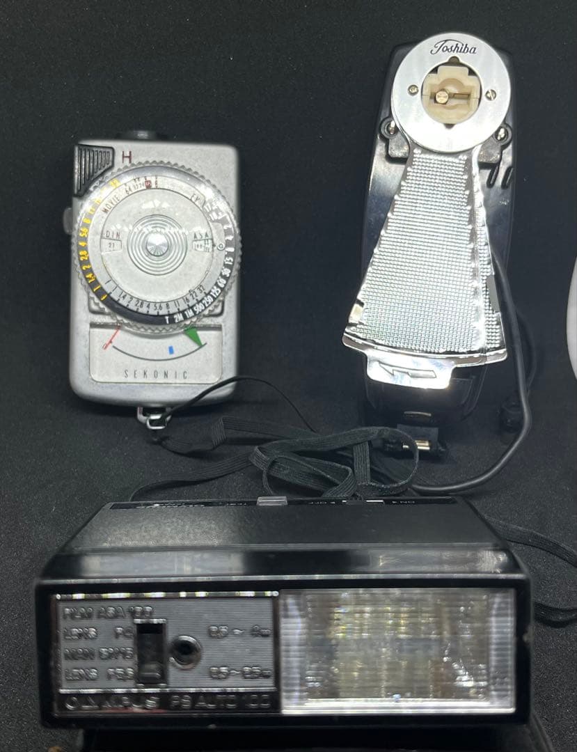 OLYMPUS OM-1 フィルム一眼＋レンズ他一式 ジャンク