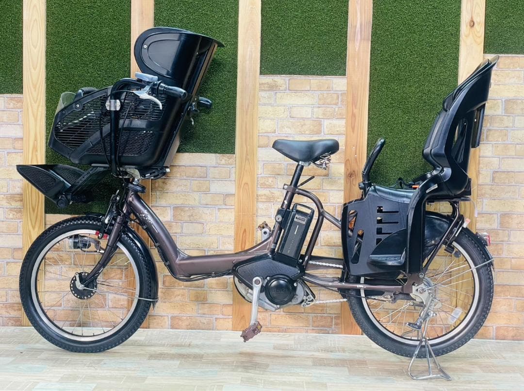 ブリヂストン No1モデル ブラウン系 子供乗せ電動アシスト H3380