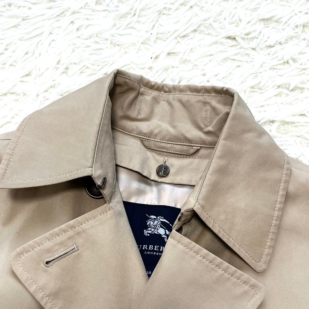 美品 バーバリー トレンチコート ノバチェック ライナー ベルト付 L ベージュ