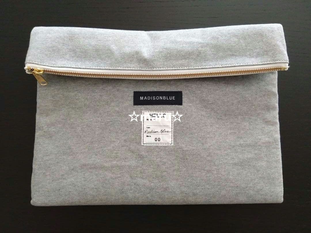 MADISONBLUEマディソンブルーノベルティ☆PCケースクラッチバック
