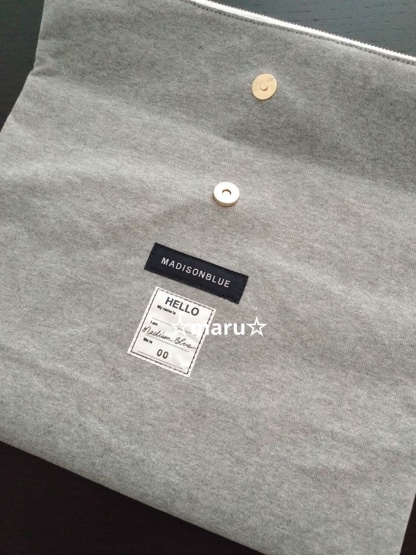 MADISONBLUEマディソンブルーノベルティ☆PCケースクラッチバック