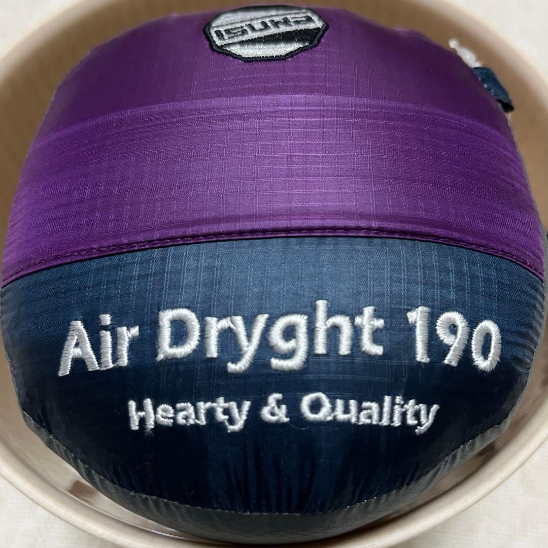 Mr.R　ISUKA イスカ エアドライト190 ダウンシュラフ