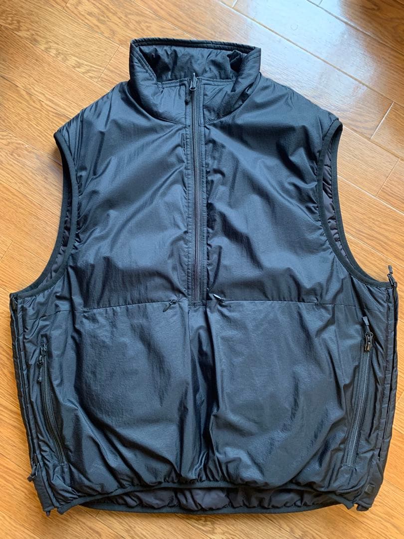 REVERSIBLE PULLOVER PUFF VEST ダイワピア