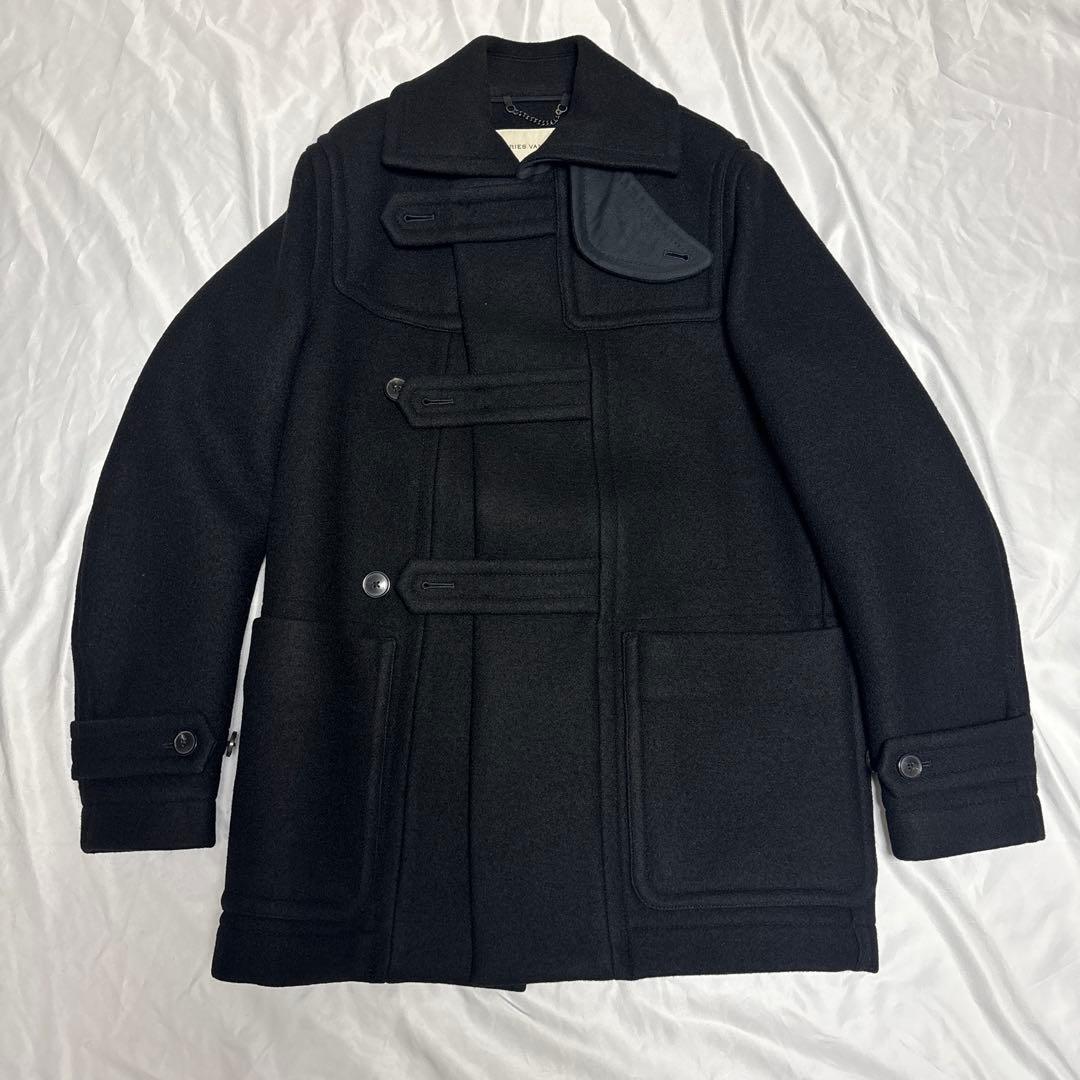 【美品】DRIES VAN NOTEN 24AW ダッフルコート M ブラック