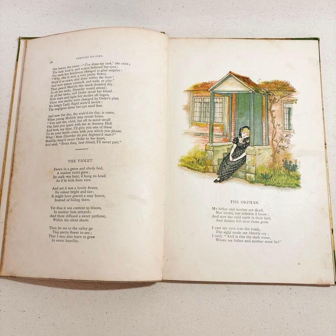 絵本　ケイト グリーナウェイ　アン LITTLE ANN