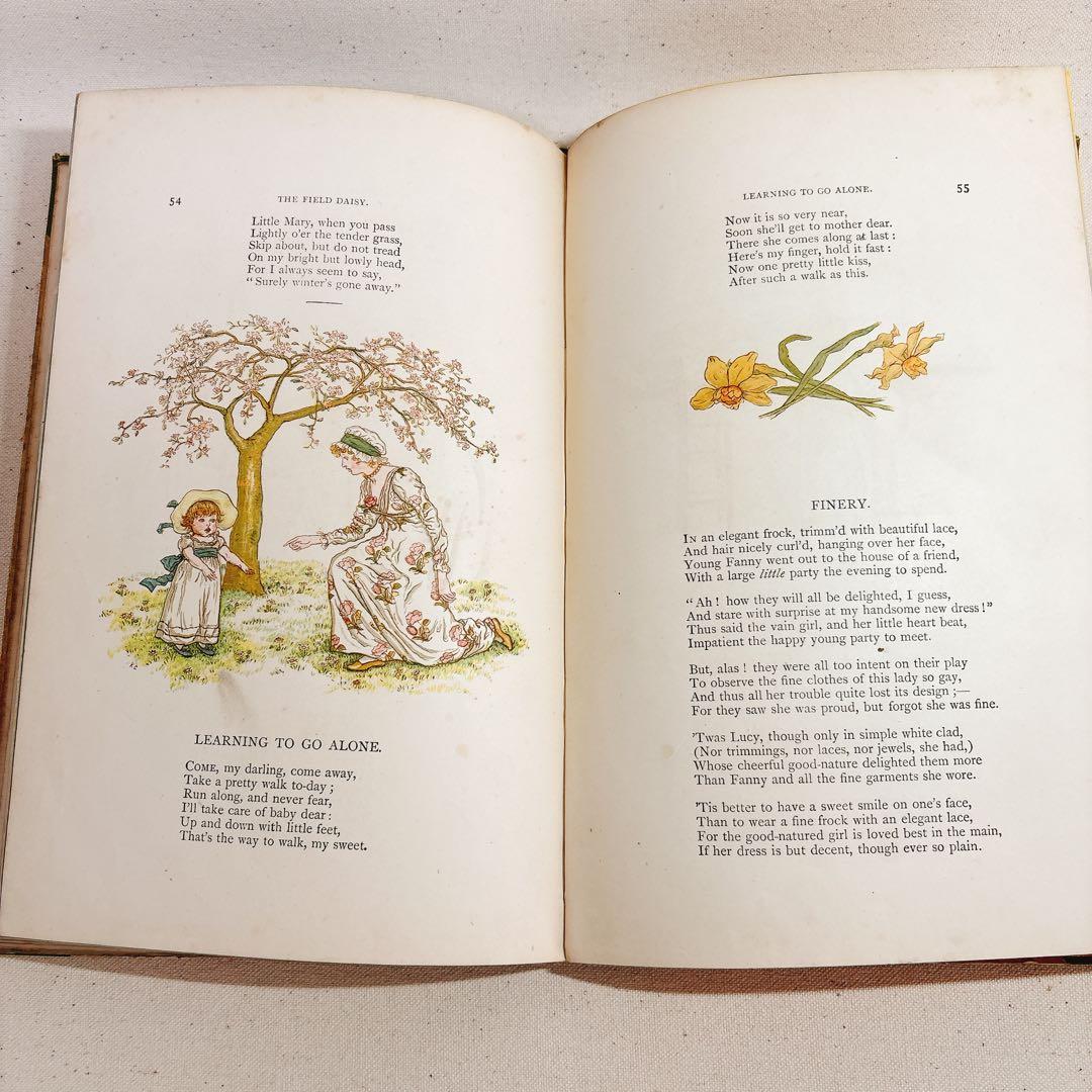 絵本　ケイト グリーナウェイ　アン LITTLE ANN