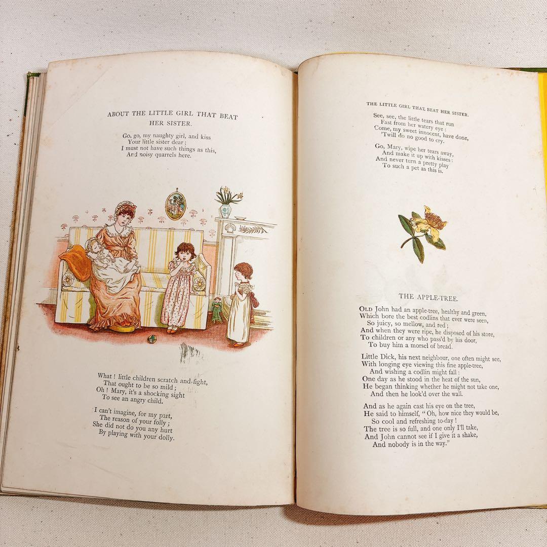 絵本　ケイト グリーナウェイ　アン LITTLE ANN