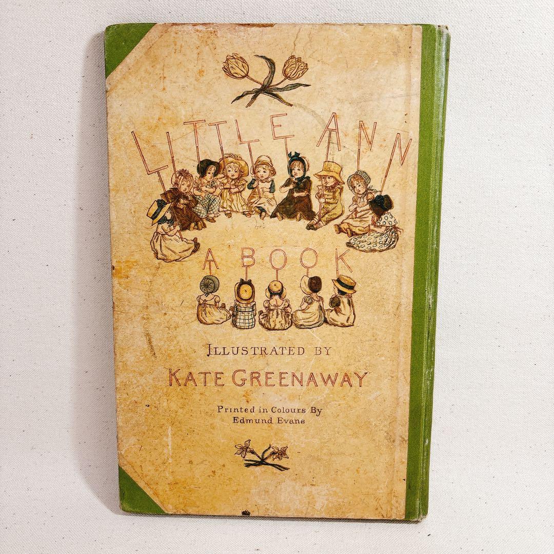 絵本　ケイト グリーナウェイ　アン LITTLE ANN