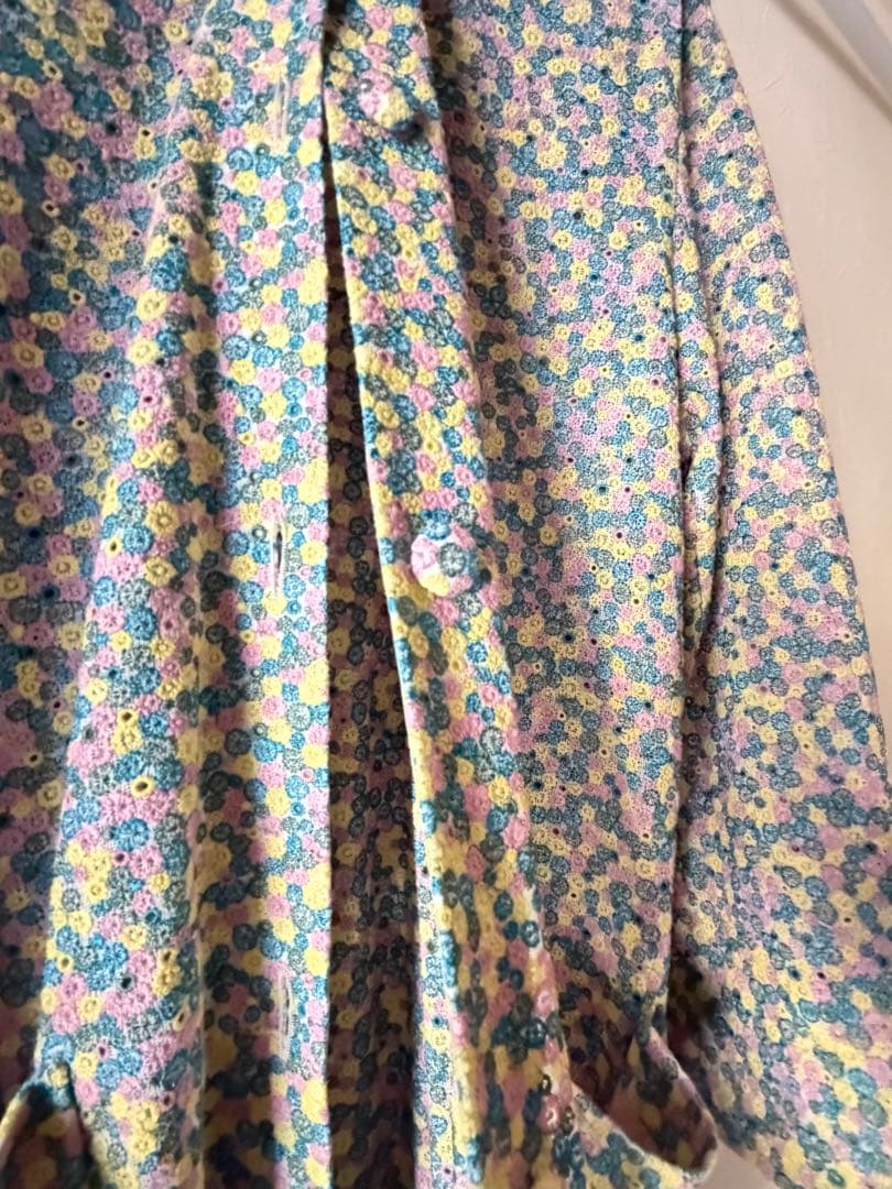 ミナペルホネン　skyful 花柄コート サイズ38