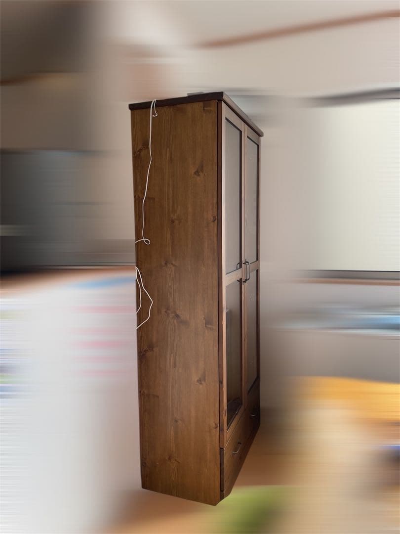 ウニコ unico オトゥール AUTEUR 食器棚　ガラスキャビネット　本棚