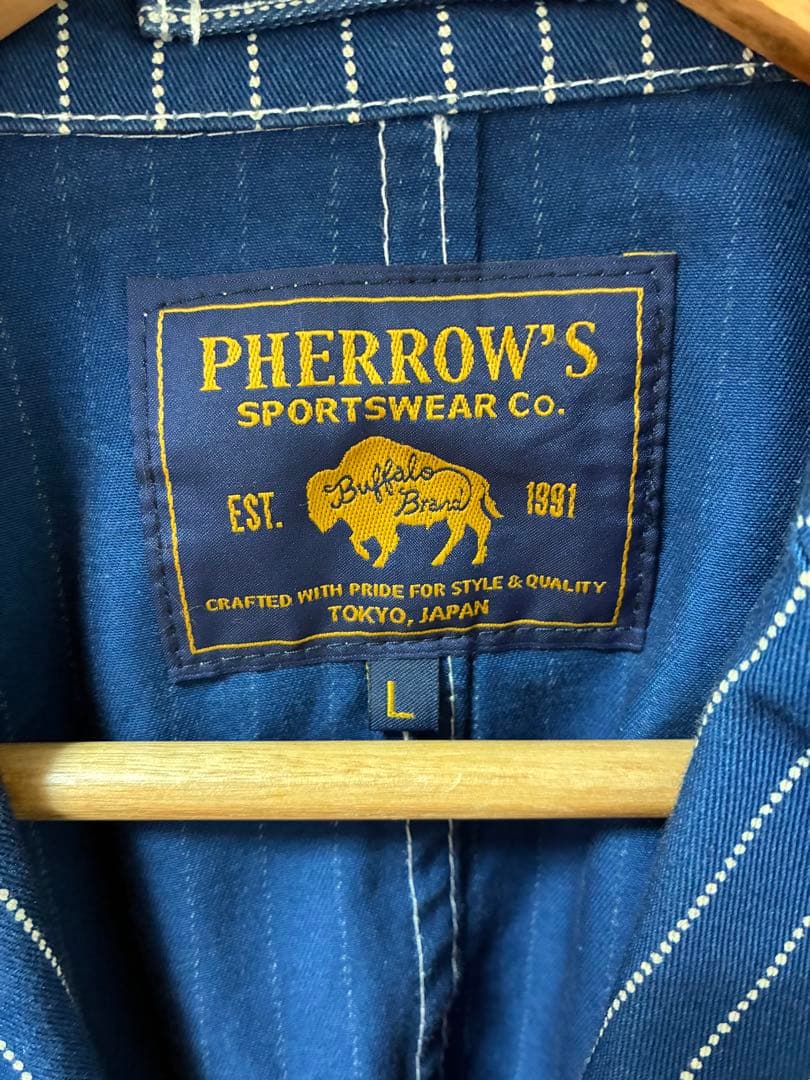 PHERROW'S ウォバッシュテーラードジャケット