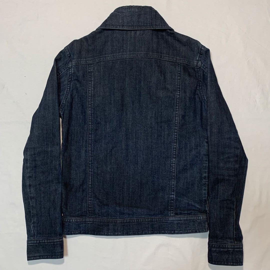 ジャケット・アウター MORGAN HOMME zip gimmick denim jacket