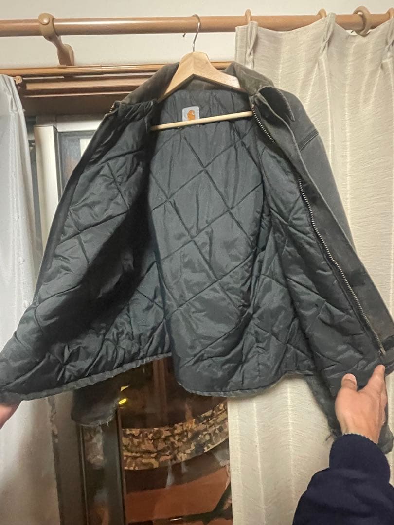 90s carhartt トラディショナルジャケット　希少ブラック　USA