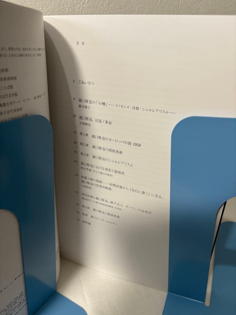 詩人と美術 瀧口修造のシュルレアリスム　図録　チラシ