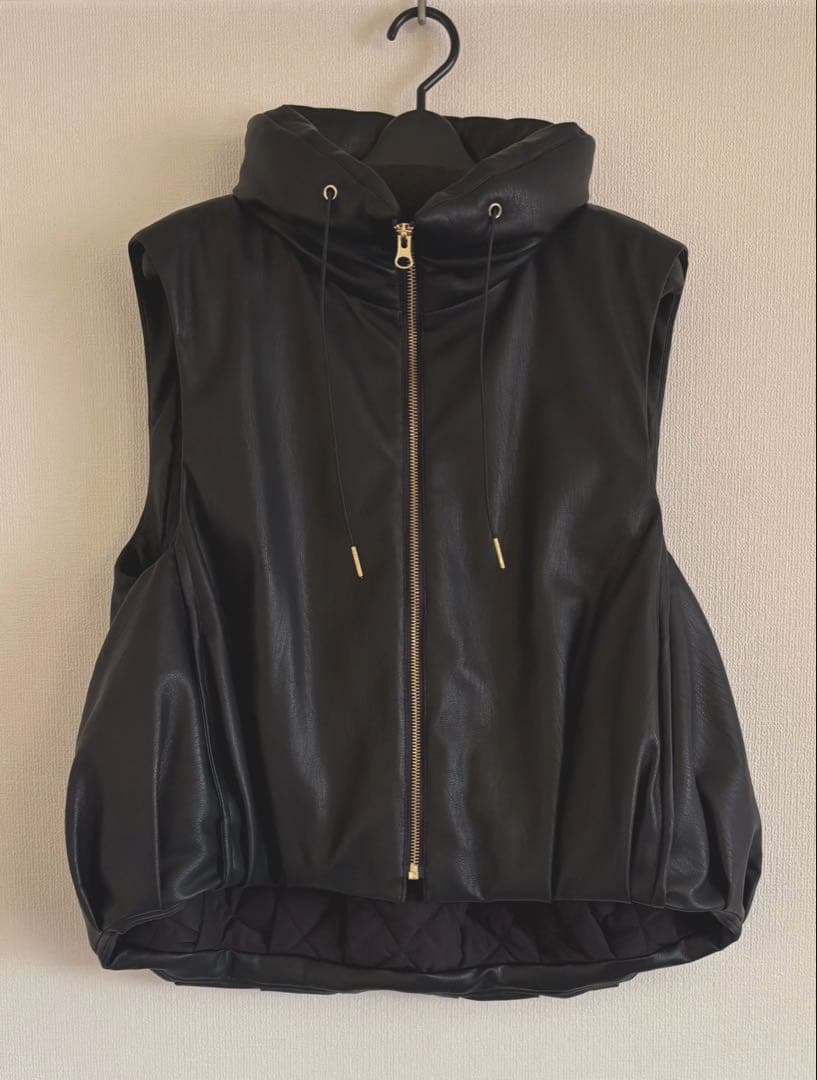 【新品未使用】MARGAUX VINTAGE レザーベスト