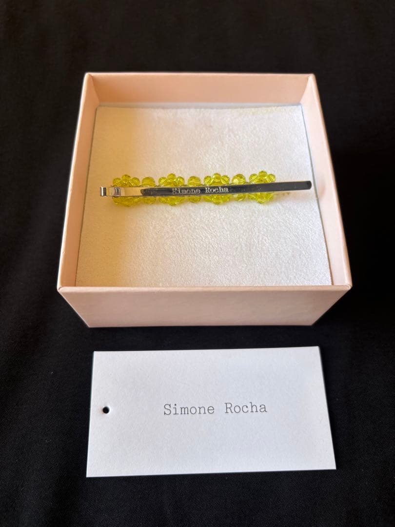 Simone Rocha ライトグリーン ヘアクリップ