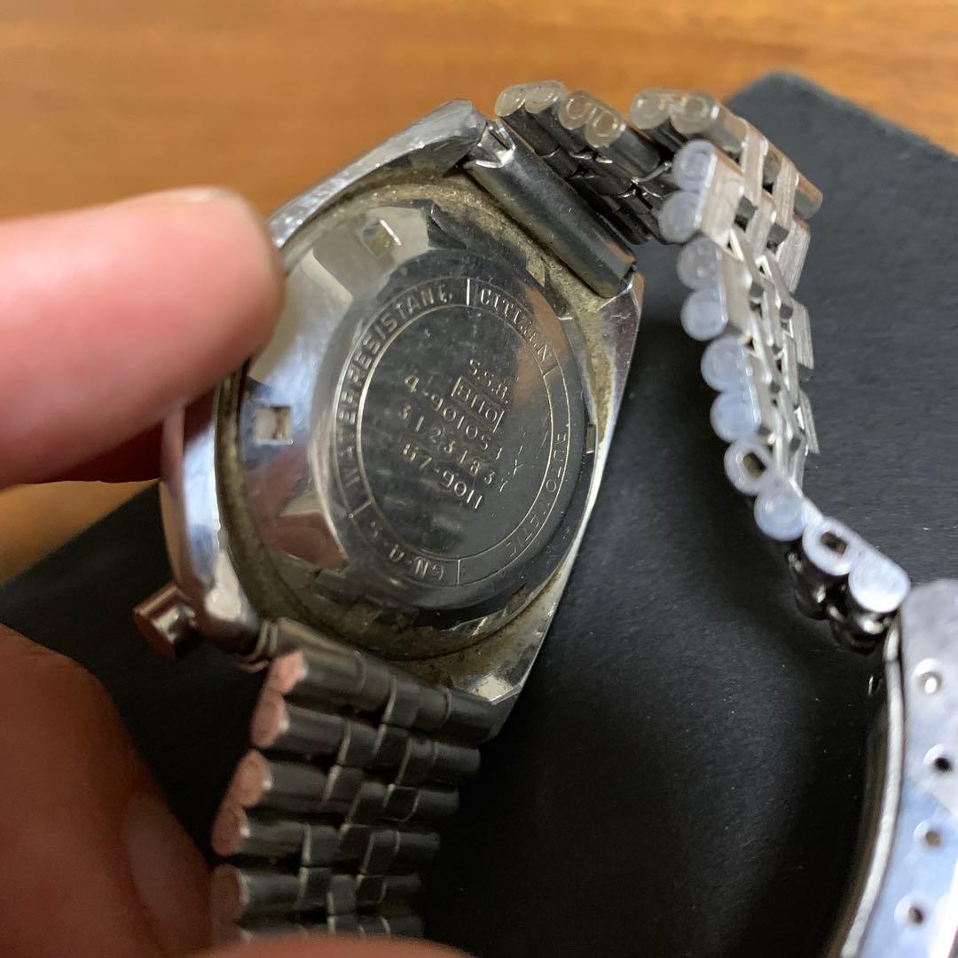 4-901011Y CITIZEN チャレンジタイマー クロノグラフ