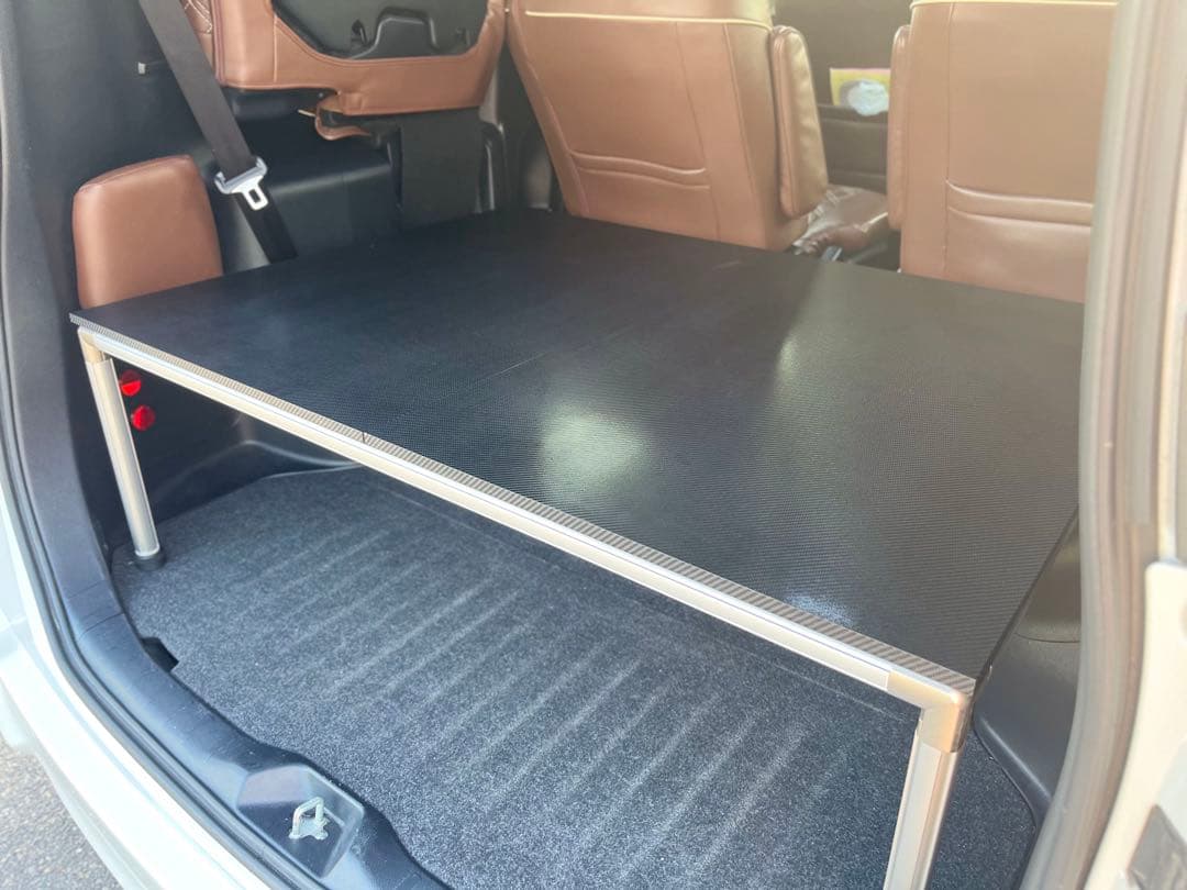 ８０ヴォクシー ノア　エスクァイア　ベッドキット　収納キット　カーボンシート巻