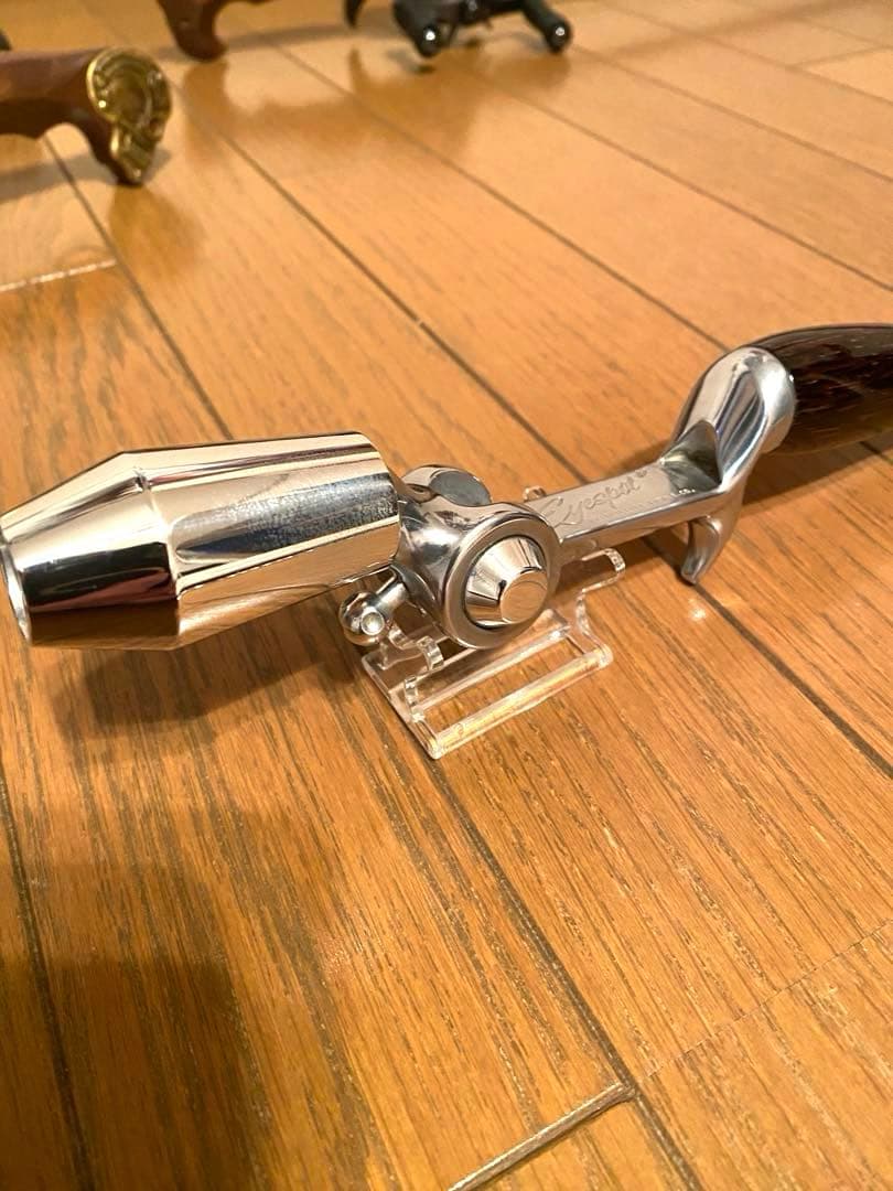 ブライトリバー×ヘッドハンターズ　ファラオグリップ　ウッドグリップ限定品　美品