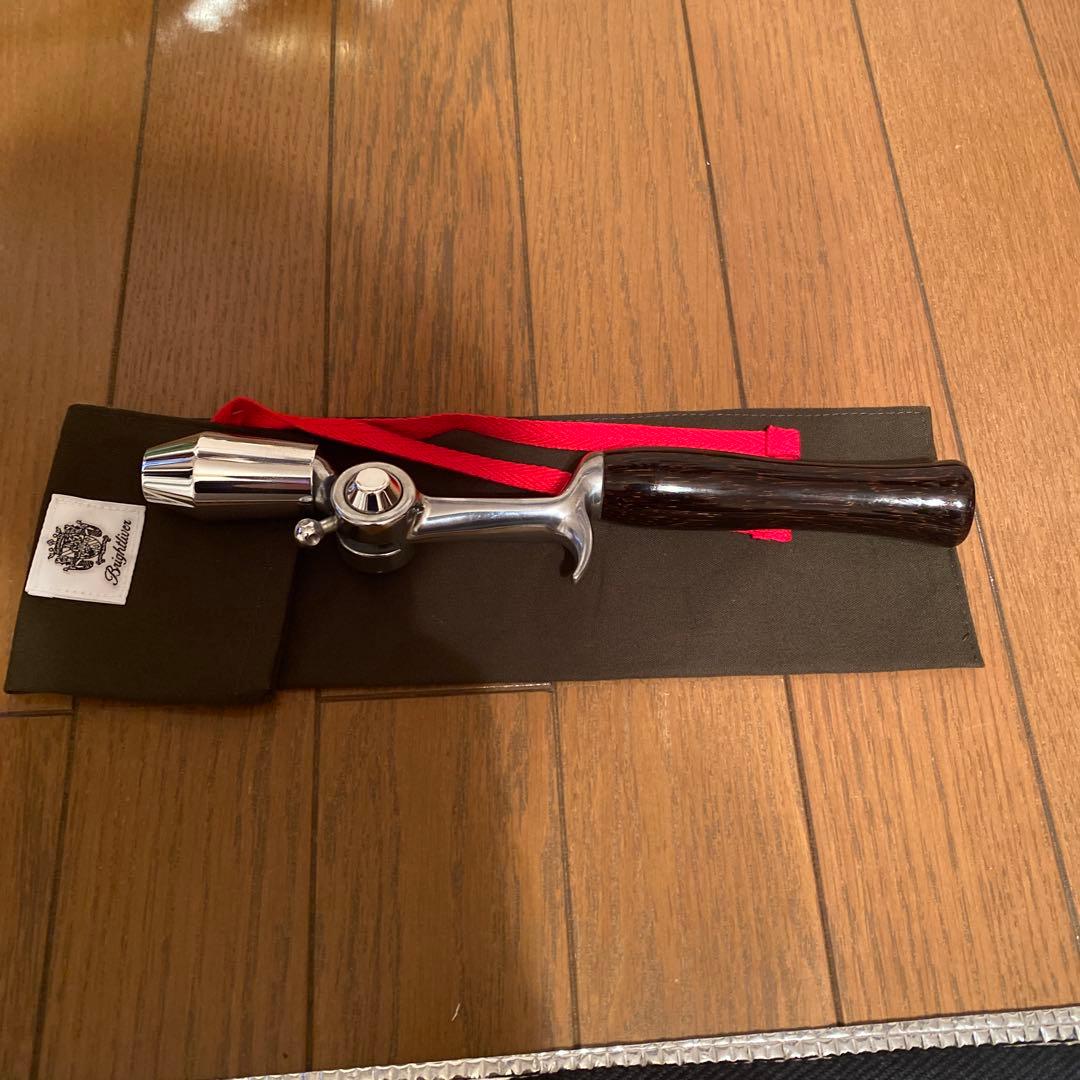 ブライトリバー×ヘッドハンターズ　ファラオグリップ　ウッドグリップ限定品　美品