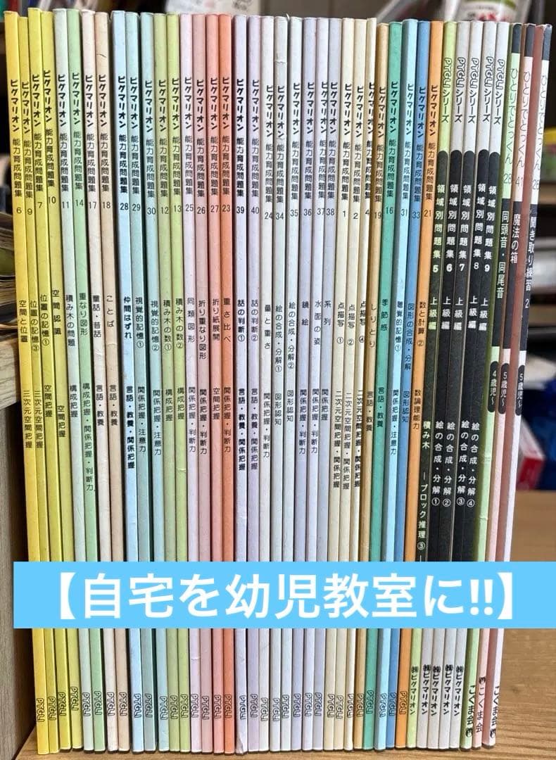 ピグマリオン能力育成問題集【44冊セット売り】