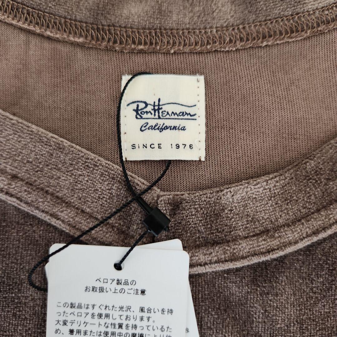 2枚おまとめ ロンハーマン 黒茶 ベロア タンクトップ