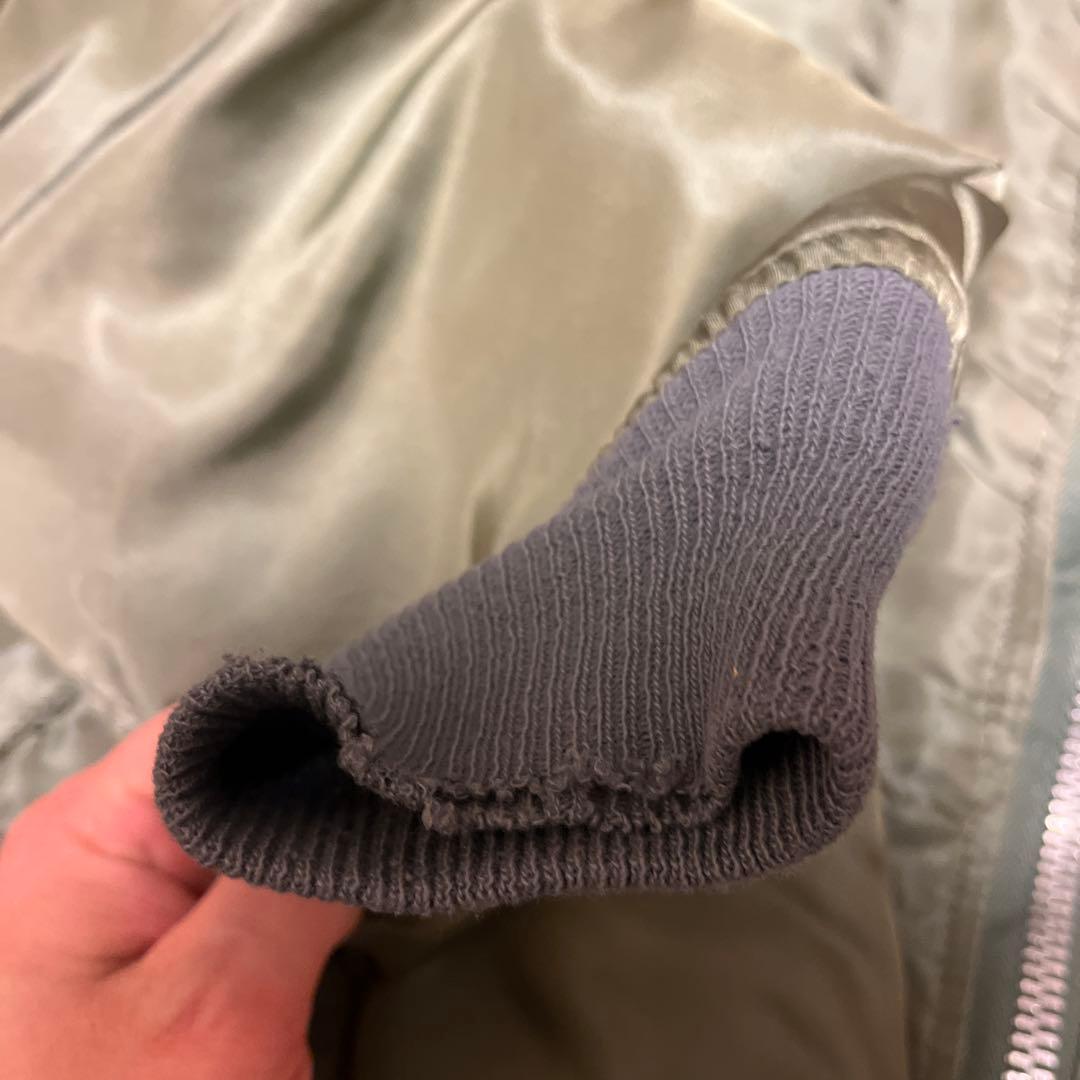 て*様 ALPHA MA-1 USA製 IDEAL ZIP