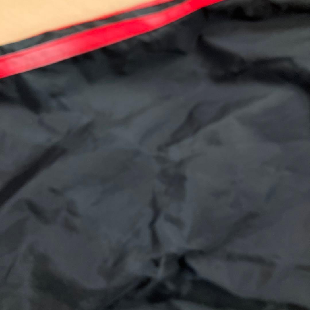 2.6 アディダス ウィンドブレーカー ブラック 刺繍 裏メッシュ L レトロ