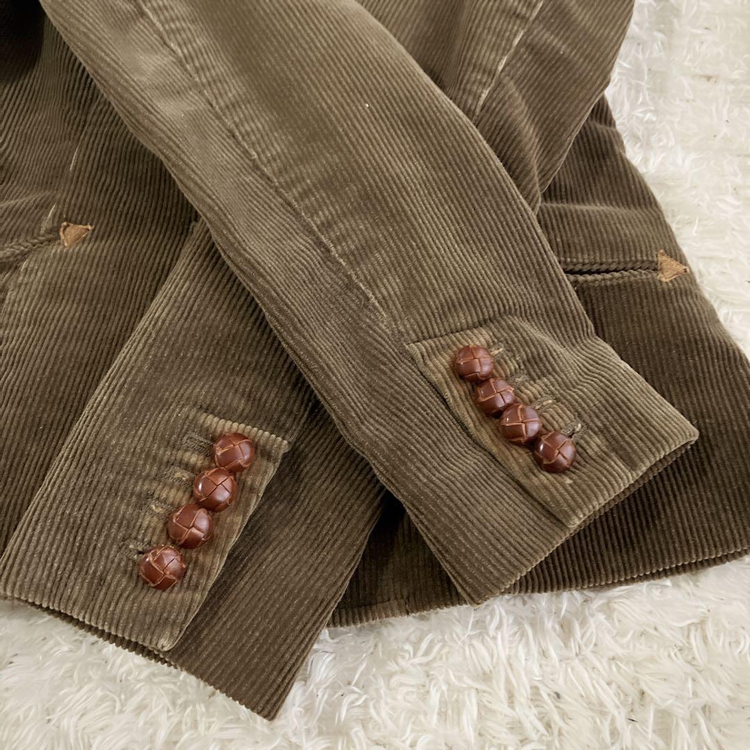 ラルフローレン コーデュロイテーラードジャケット ウエスタン くるみボタン