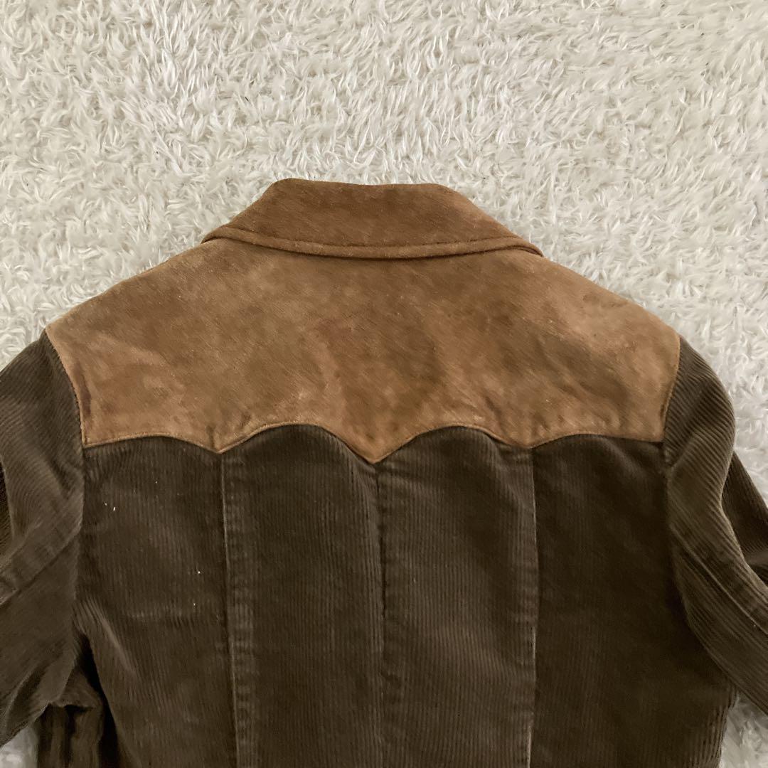 ラルフローレン コーデュロイテーラードジャケット ウエスタン くるみボタン