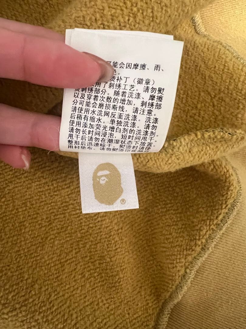 【希少サイズ】アベイシングエイプ　シャークパーカー　女性　男女兼用