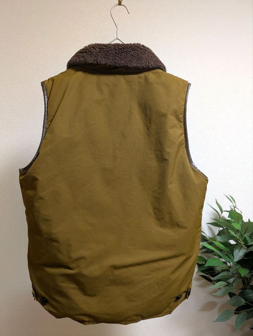 【AT-DIRTY】デッキダウンベスト／Type N-1／廃盤／チンスト／ボア