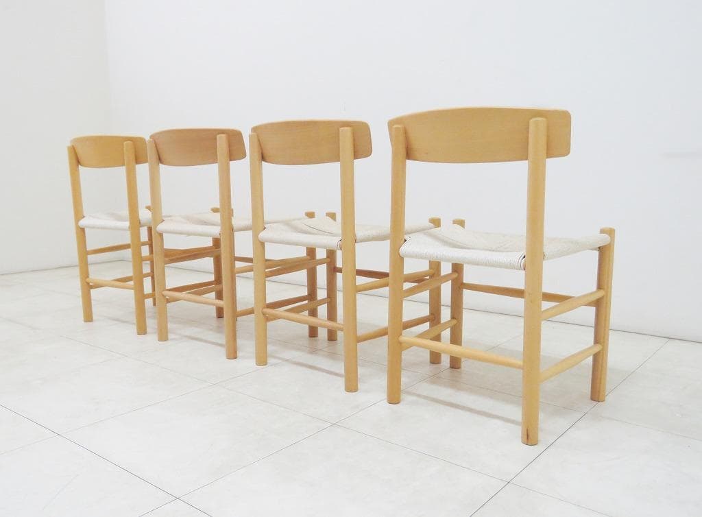 ボーエ・モーエンセン シェーカーチェア 4脚セット ダイニング リプロダクト